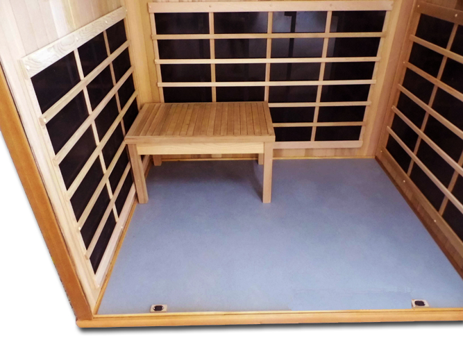 Sanctuary Y Full Spectrum Infrared Sauna with Removable Benches